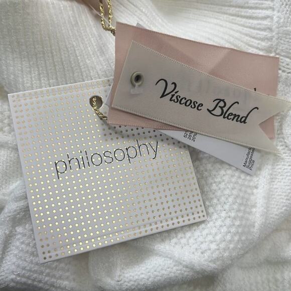 PHILOSOPHY SNOW GLOBE‎ NWT SWEATER SIZE M - Picture 4 of 10